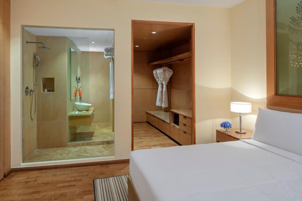 Radisson Blu Hotel New Delhi Dwarka מראה חיצוני תמונה A bathroom in a hotel room